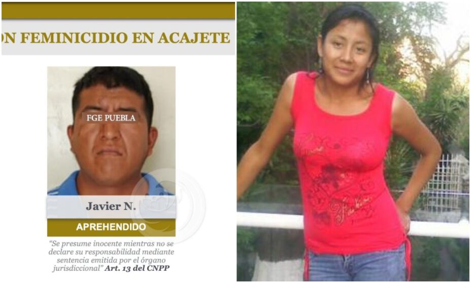 Cae feminicida de Araceli V en el municipio de Acajete estuvo prófugo